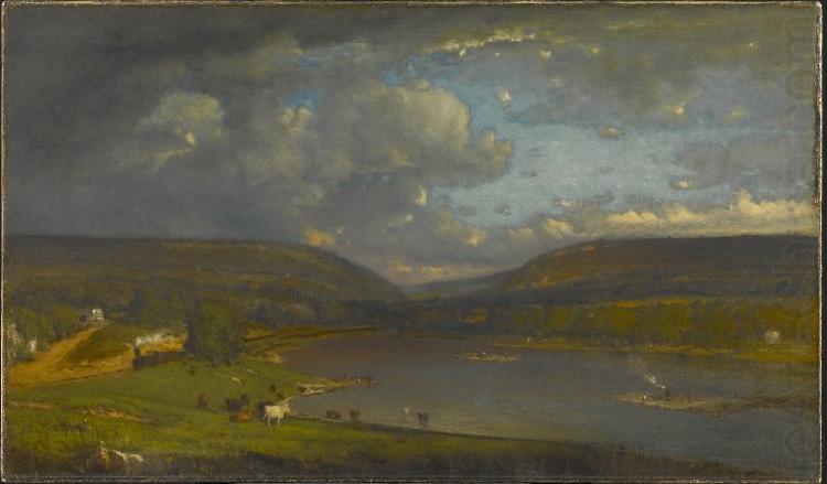 On the Delaware River, George Inness